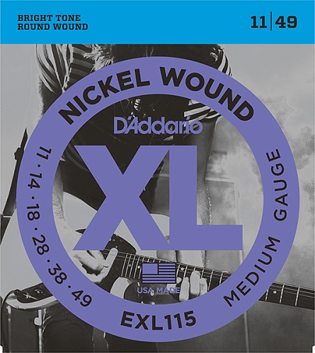 D'Addario EXL115 XL NICKEL WOUND   , 11-49